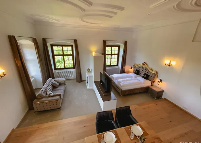 Hotel Luxurious Castle Retreat In Austria Innviertler Versailles With Nearby Spas